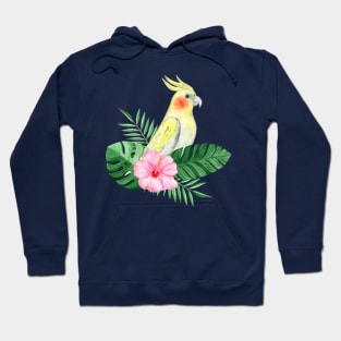 tropical bird Hoodie